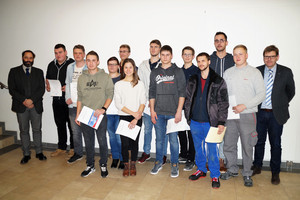 Zeugnisfeier an der Gewerblichen Schule Crailsheim