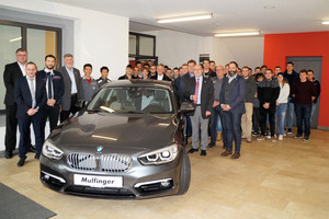 Neuer BMW für die Gewerbliche Schule Crailsheim